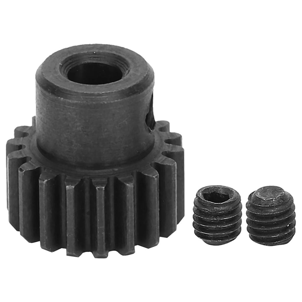 48P Metal Motor Gear 18T Pinion with Screw Upgrade Accessories for 1/10 1/16 RC Car