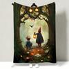 Anime OOver TThe GGarden WWall Throw Soft Warm Flannel Throw Blanket Multiuse for Sofa Bed Office Nap