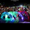 Bright Led Light Up Sensory Toy Flashing Tambourine Musical Instrument Shaking Party Atmosphere Child Toys Random Color