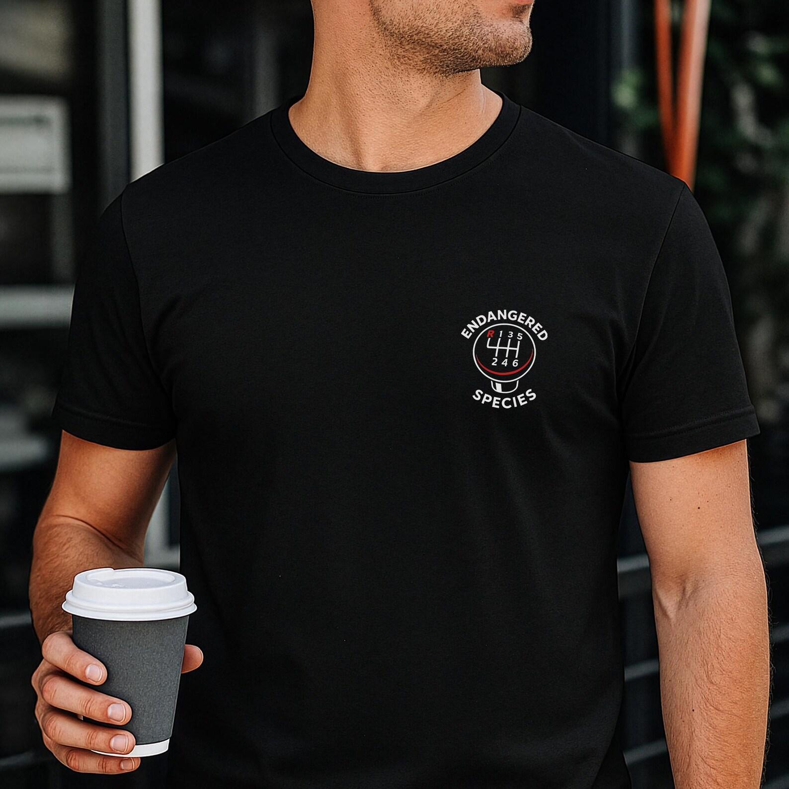 Endangered Species Manual Transmission Shirt, Car Enthusiast Tee 4XL