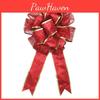 Luxurious Large Red Christmas Bow With Beautiful Layered Design For Festive Home Decor