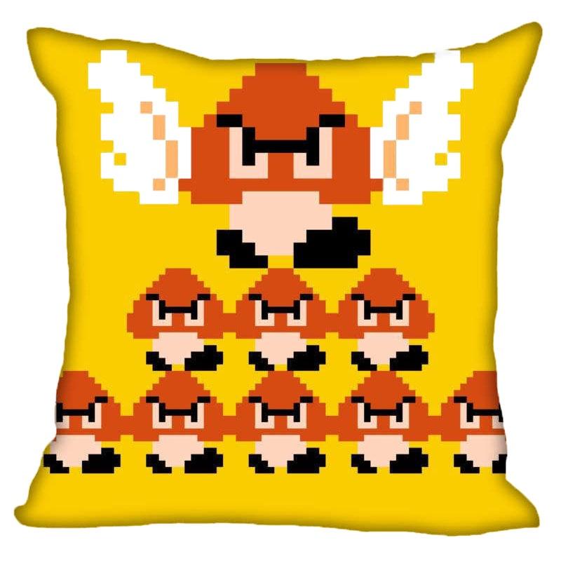 Game Super Funny Mario Printed Pillowcase Cushion Cover Sofa Car Bed Sofa Decor