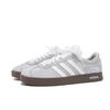 adidas VL COURT 2.0 Low Top Skateboard Shoes Unisex Gray White HQ1802(Team1166-)