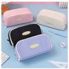 Simple Large-capacity Pencil Case, High-value Double-layer Stationery Case, Girls' Male Korean Pencil Case, Stationery Bag.