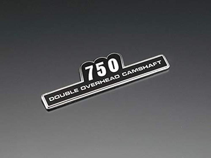 Doremi Collection Seitendeckel-Emblem Z2 Typ Zephyr 750 Aluminiumdruckguss 1 Stück Doppelseitiges Klebeband 20034