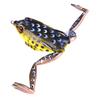 HENGJIA Pack of 5 Topwater Floating Frog Bait Fishing Lures Kit Plastic Artificial Bait with Box