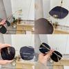 Metal Large Frame Square Sunglasses Women Fashion Sun Glasses Men Outdoor Driving Eyewear