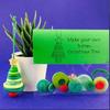 Complete Holiday Craft Package Christmas Button Ornament Making For Kids Adults Family Fun All Supplies Included