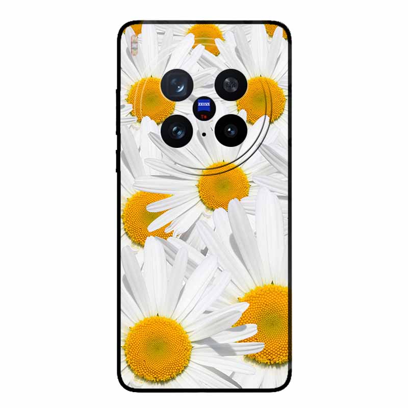 For Vivo X200 Ultra 5G Case Fashion Black Silicone Back Cover Case for X200 Ultra Protective Bumper VIVO X200 Ultra Phone Funda