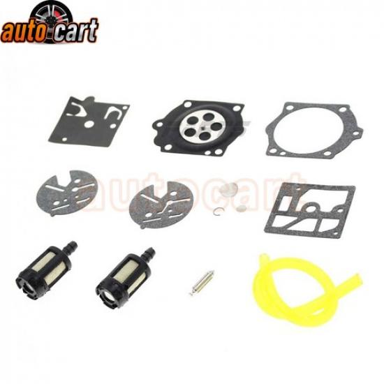 Carburetor Repair Rebuild Diaphragm Kit For Homelite EZ 350 150 160 360 HDC Carb