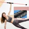 Elastic Fitness Bar, High Frequency Bodybuilding Bar with Counter Detachable Functional  ing   Muscle Burning Burning for Gym, Outdoor, Home
