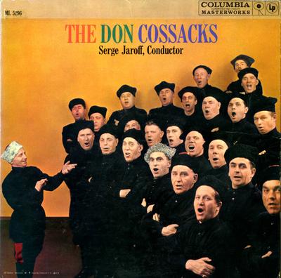 LP Record DON COSSACKS SERGE JAROFF  Don Cossacks ML5296 COLUMBIA MASTE US Classical Used