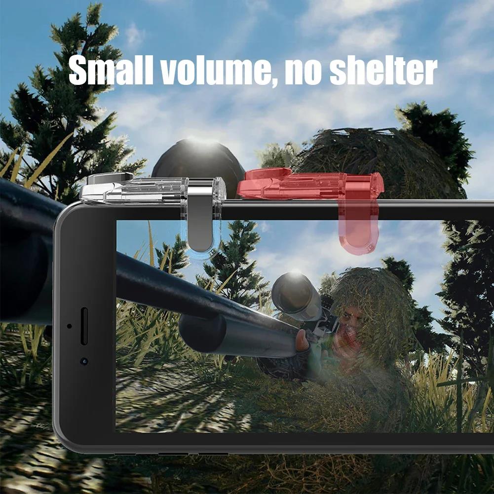 Mobile Phone PUBG Joystick Gaming Grip Trigger Game Holder Fire Button Controller Gamepad for PUBG Gaming Accessories 5