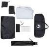4 Person Camping Tent White Blackout Waterproof
