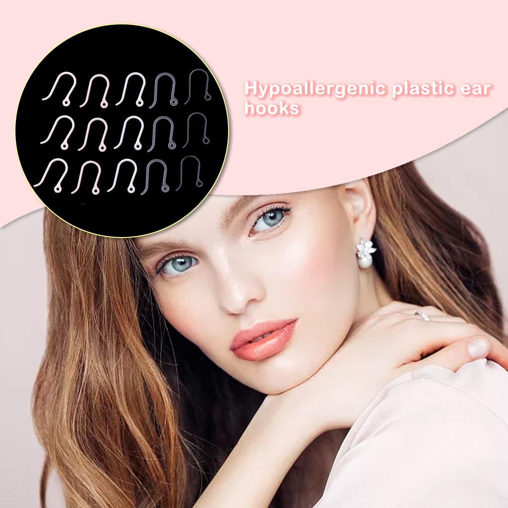 100PCS Hook Earrings PC Allergy Proof Eardrop Earring Easy Matching Eco Friendly Jewelry Accessory Women Party Gift