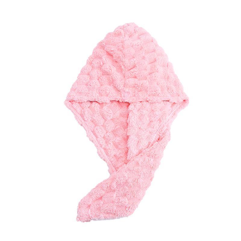 Jieliya Women's Quick-Dry Hair Cap - Thickened, Super Absorbent Baotou Towel, 2024 New Model 231153.