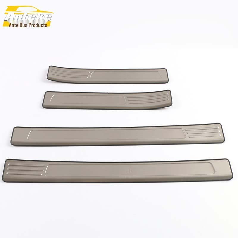 Ankai Stainless Steel Welcome Pedal for 2020 S60 - Anti-Scratch Decorative Threshold Strip
