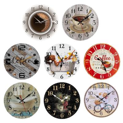 Silents None Ticking Wall Clocks Battery Operated,Decorative Clock for Bathroom Kitchen Living Room Decorative Clock