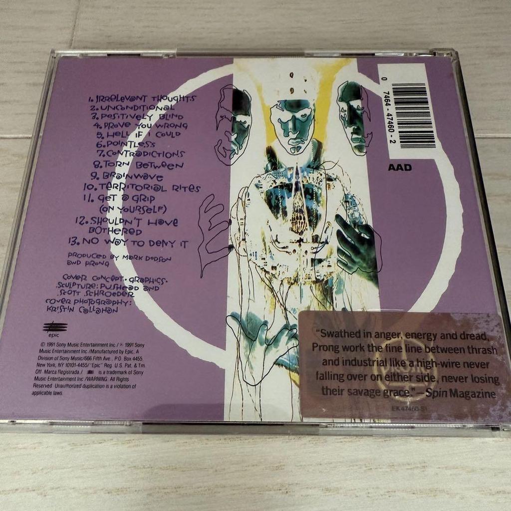 [USED] Prong – Prove You Wrong (with long box)