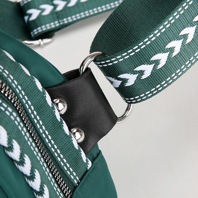 Women's Shoulder Bag Solid Color Crossbody Bag Water-Repellent Oxford Bag