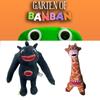 Banban Of Garten Giraffe Shark Plush Toy Stuffed Animal Doll Kid Gift Bitthday