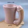 Ins-style Nordic Creative and Personalized Human Chest Cup, Ceramic Mug, Coffee Cup, Human Art Small Water Cup