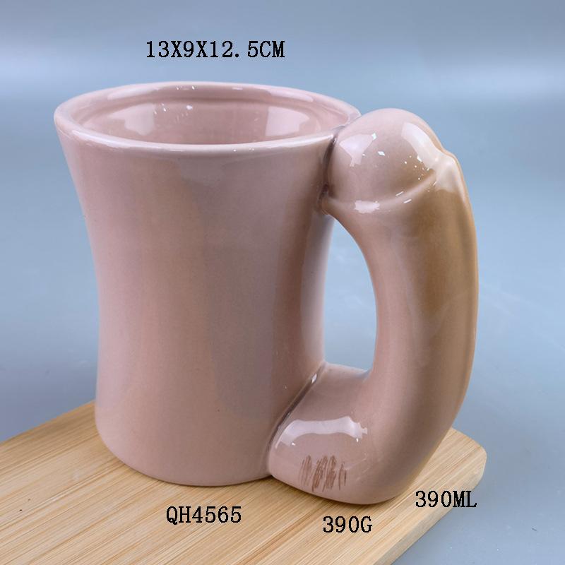 Ins-style Nordic Creative and Personalized Human Chest Cup, Ceramic Mug, Coffee Cup, Human Art Small Water Cup