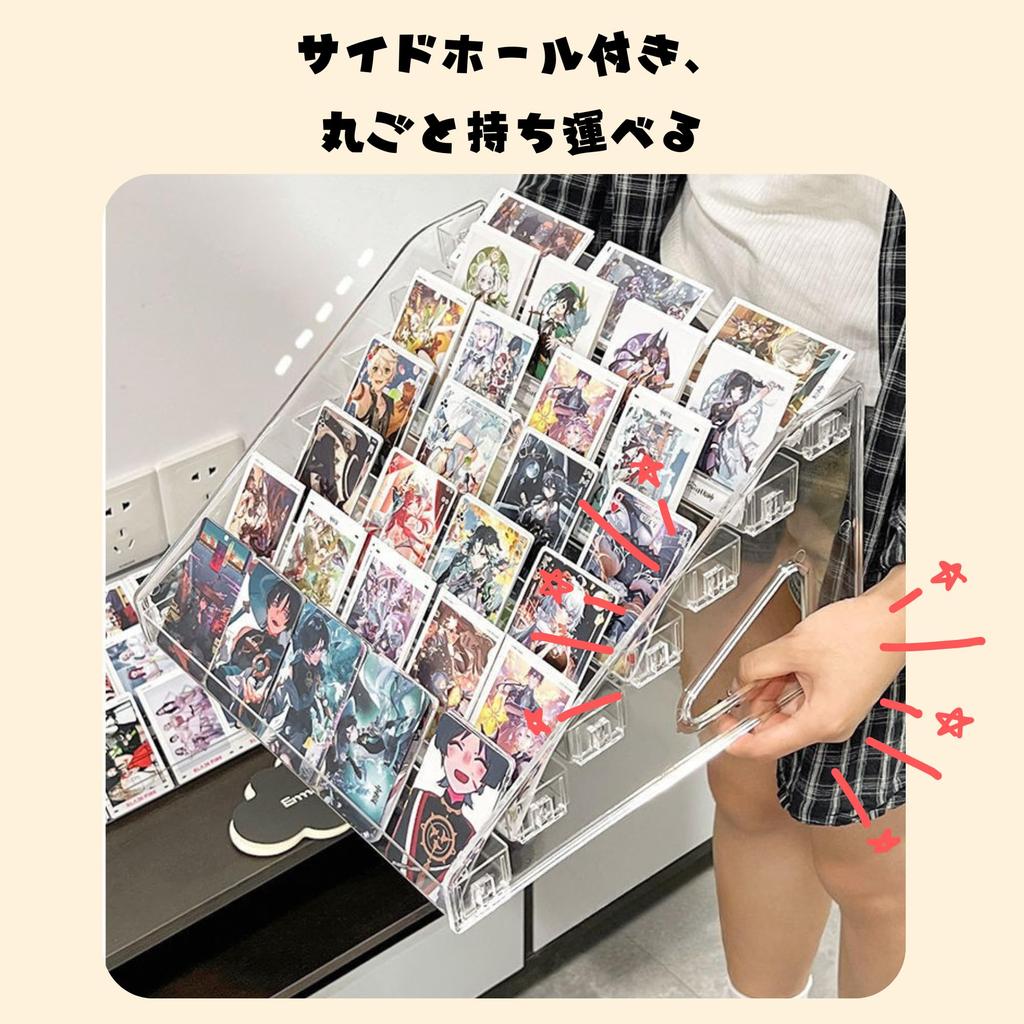 NASSIA Figure Display Shelf, Acrylic Case, Rack, Pedestal, Staircase, Storage, Display (6 Tiers)