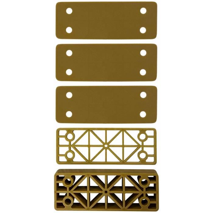 Schloss - ABUS - VD6 Exclusiv - Knopf/Zyl 45 mm B Kasten - Keile