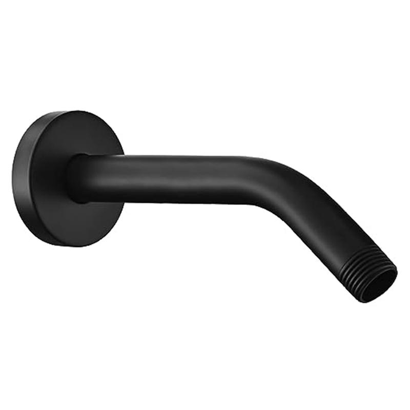 A44Z-Shower Arm, Wall Mount Replacement Shower Head Arm For Fixed Shower Head And Handheld Showerhead