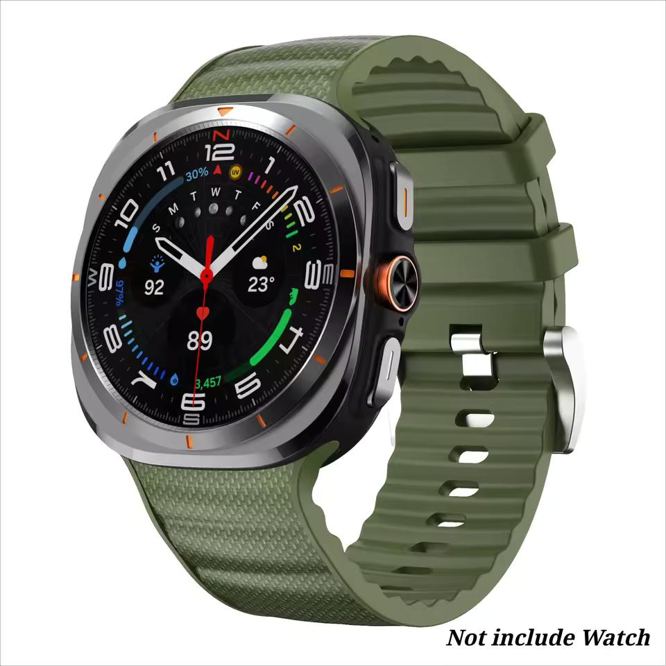 PeakForm Band For Samsung Galaxy Watch Ultra 2 47mm Original Silicone Nylon Sport Correa Bracelet Watch Ultra 2024/2025/2026Straps