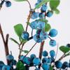Grüne Blätter Künstliche Schaumbeeren Zweig Kunst Gute Glücksfrüchte Luxus Simulation Obstbaum Realistisch Kunststoff