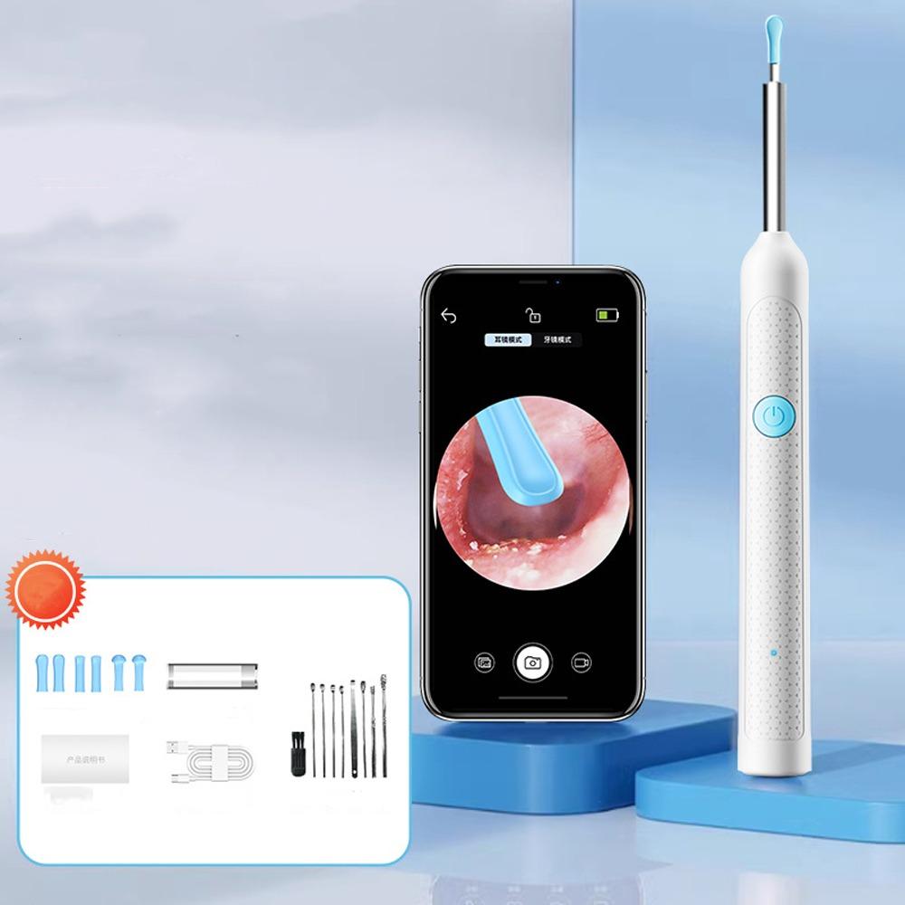 

USB Charging Otoscope Endoscope Wireless WiFi Wax Removal Tool Earpick Camera Ear Care Style 2
