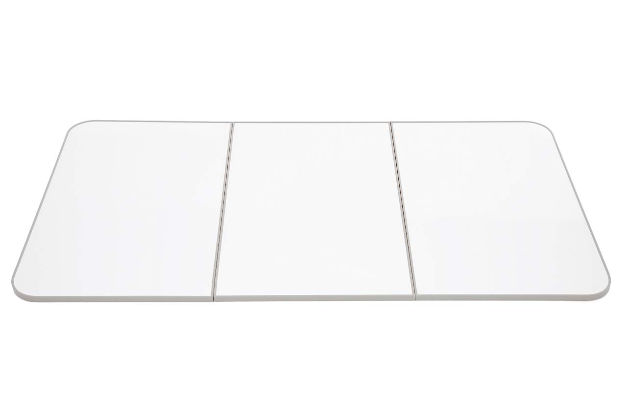 

Topure Eco Warm neo Combination Bath Lid, Keeps Bath Water Cool (3-Piece Set), L14, Gray Edge, 73 x 138 cm