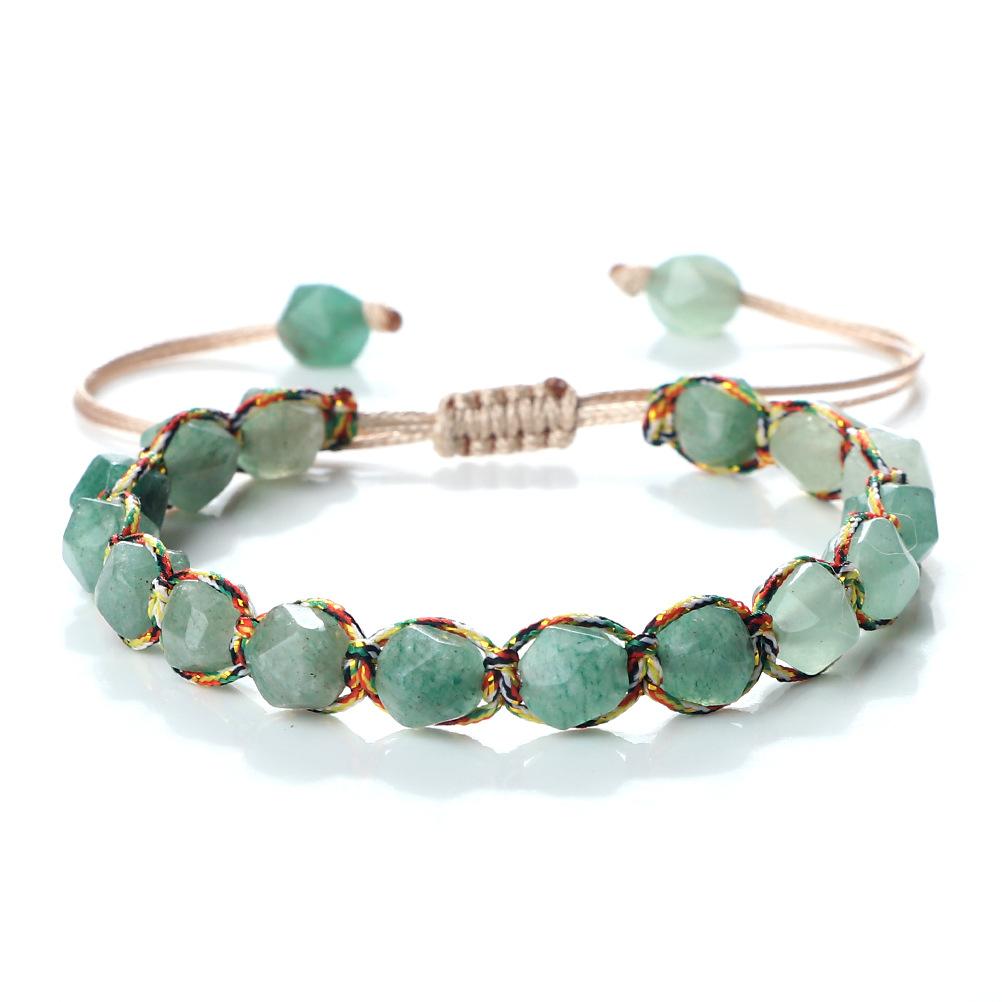 Bohemian Style Women'S Bracelet With Natural Tiger'S Eye, Jasper, And Amethyst; Men'S Bracelet, Yoga Accessory, Gift.