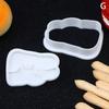 Cartoon Cookie Cutters Plastic Cookie Stamp Confectionery Kitchen Baking Pastry Tools DIY Bakery Tools Stampcookie Cutters