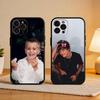 Custodia per telefono per bambini J-Justin B-Bieber per iPhone17 16 15 14 13 12 11 Pro Max Plus, Custodia morbida nera 5G