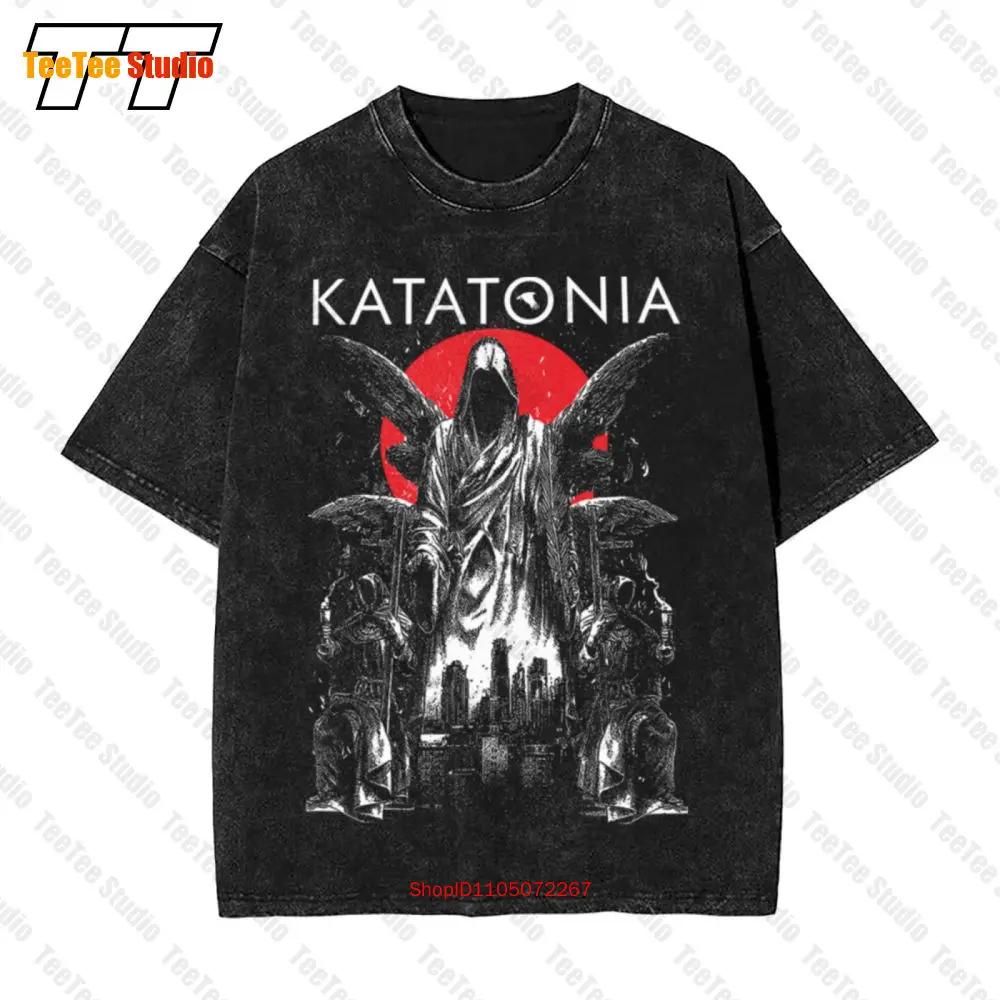 New Dtg Vintage Oversized TShirt Katatonia Night Is The Day MUA S