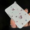 Diamond 3D Heart Glass Camera Protector Clear HD Anti Scratch Lens Film Shockproof Full Cover for iPhone 17 Pro Max 17Pro