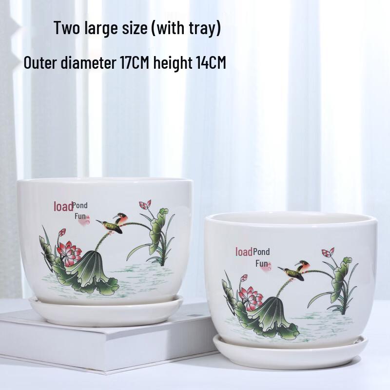 European Style Ceramic Flower Pot Set