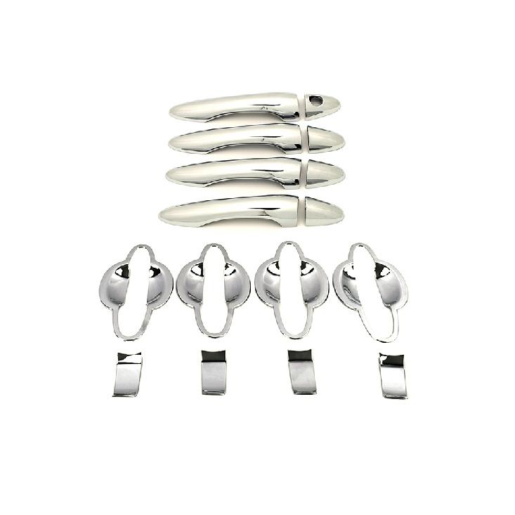 For Kia Sportage R 2011-2015 Chrome Door Handle Cover Door Bowl Cover Frame Moulding Trim ABS Protection