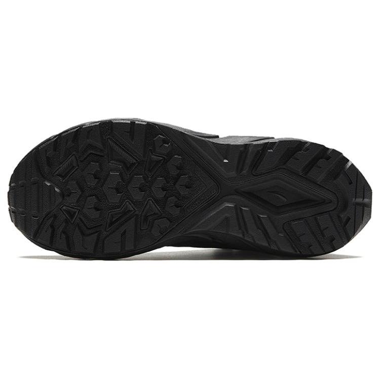Anta High top Cushioning, Wear Resistant Outdoor Shoes Women's Black 122418982-2