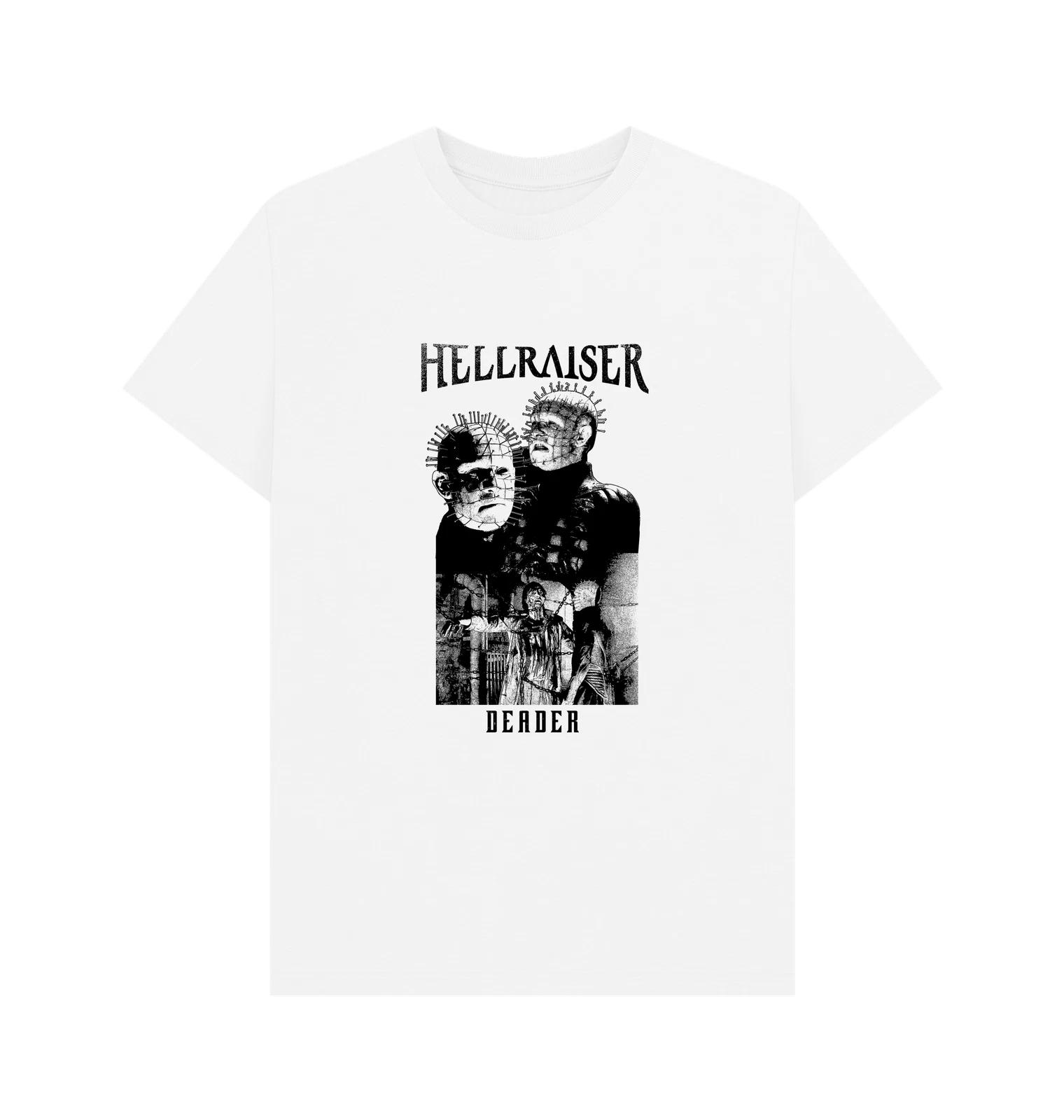 PREMIUM OFFICIAL Hellraiser Hellraiser White Deader Portrait T-Shirt 3XL