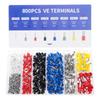 Professional 280pcs Insulated Wire Ferrules Set Metal Wire Ferrules Set with Storage Box for Secure Wiring Connection
