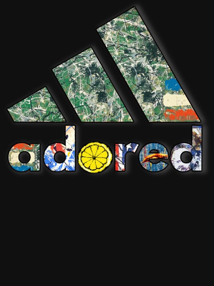 Oasiss The Stone Roses Adored 80_s Sports Lemon Design Classic T-Shirt