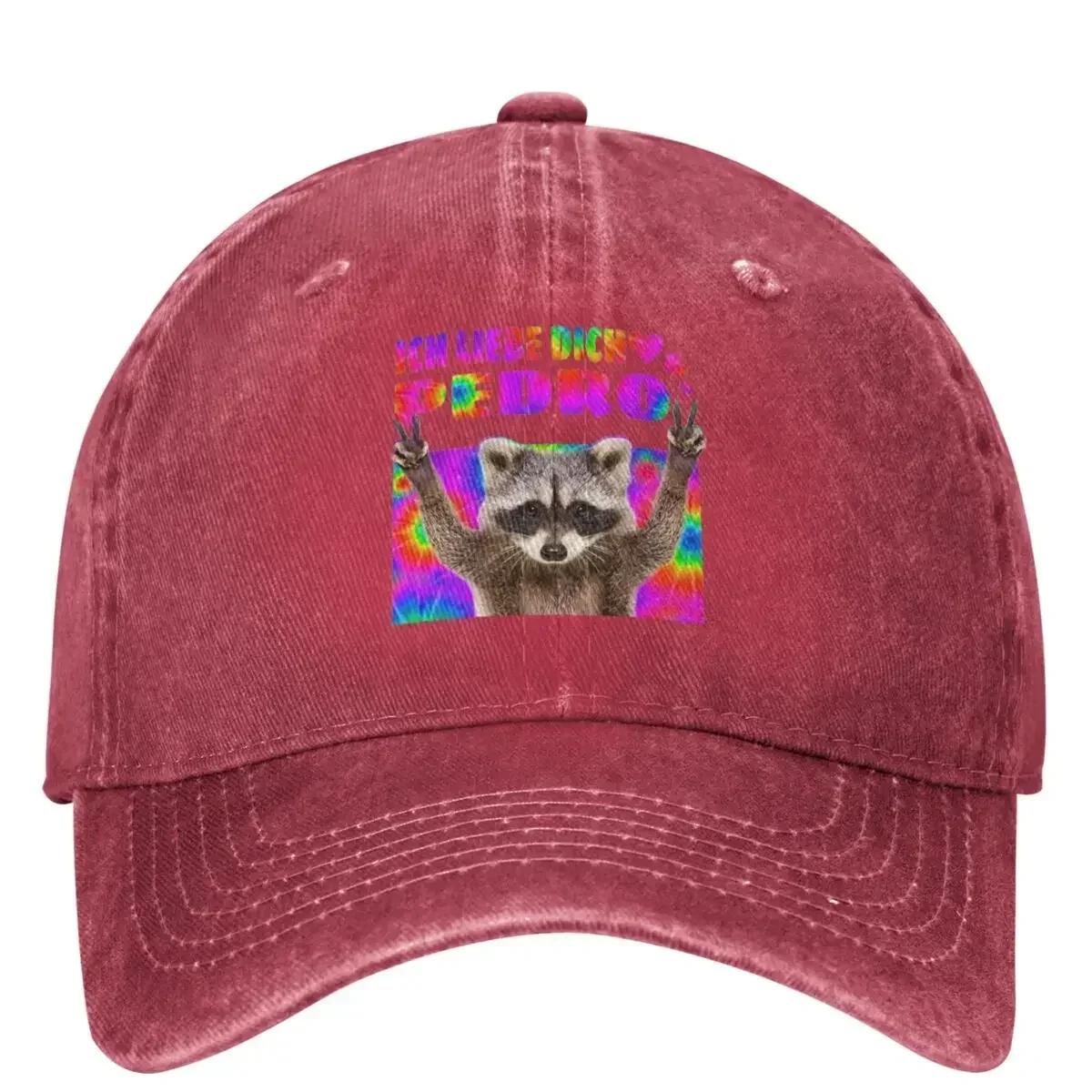 

Pedro Racoon Dance Casual Baseball Cap Spring Trucker Hat High Quality Outdoor Gym Snapback Cap Unisex Adult Vintage Baseball Caps One Size