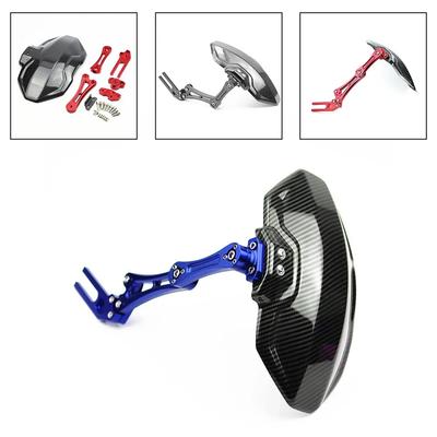 Carbon Fiber Mudguard Aluminium Mudguard Motorcycle Customization Gold Aluminium Quality Material Red Aluminium