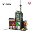 2026 NEW 808pcs MOC Famous Hero Movie Oscorp Tower Battle Scene Building Blocks Model DIY Creative Ideas Toy Christmas Gifts