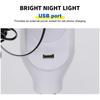Remote/Key Control 16 - Inch Solar Fan with Solar Panels 5V Bulb Output Nightlight 12H Runtime USB & Nightlight Room Camping