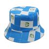 Custom Logo Printed Ecuador Honduras Mexico Souvenir Flag Jacquard Bucket Hat Man